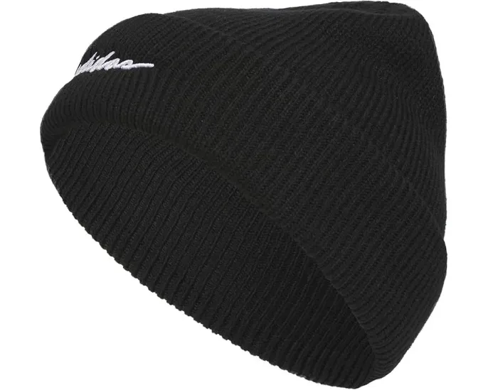 Шапка-бини Adidas Script Fold с отворотом и вышитым логотипом