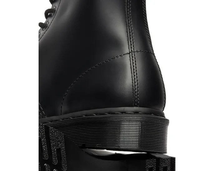 Ботинки Dr. Martens 1460 Mono с гладкой кожей и классической колодкой