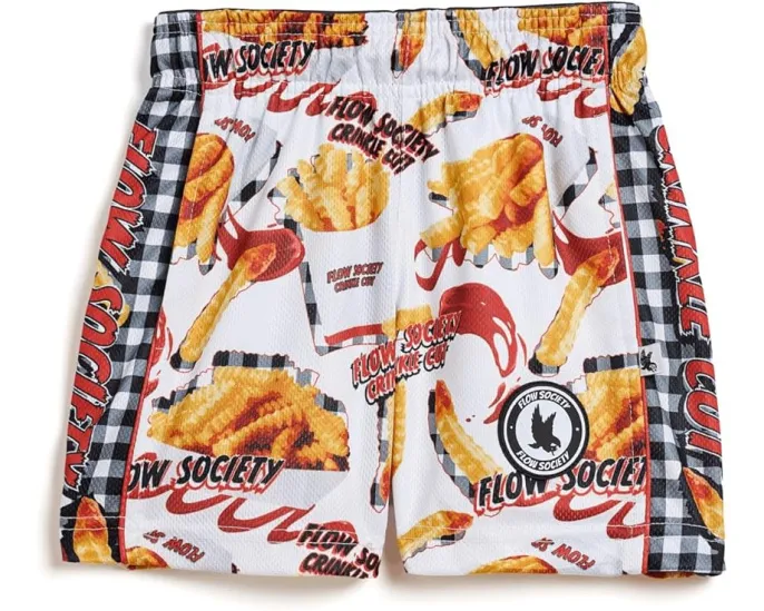 Шорты FLOW SOCIETY Crinkle Cut Fries миди длины для детей