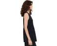 Туника Organic Cotton Poplin Round Neck Tunic Top Eileen Fisher с круглым вырезом