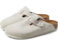 Биркенштоки Boston Soft Footbed из замши с анатомической пробковой стелькой