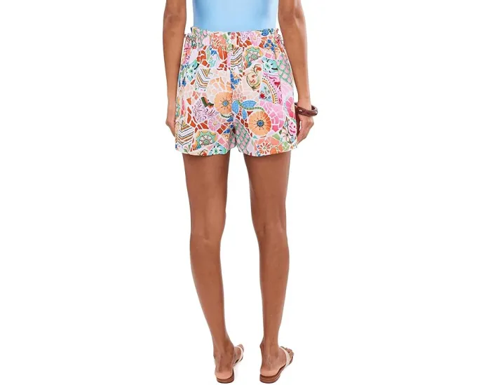 Шорты Seafolly BeachBohème с боковым шнурком и цветочным принтом