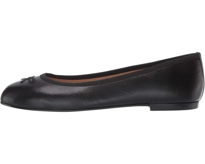 Балетки French Sole Nicky Hilton Kathy с вышитым бантом и кожаной подошвой