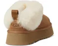 Тапочки UGG Tazzelle из натуральной замши с овчиной и платформой