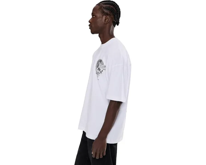 Футболка AllSaints Mysteries с коротким рукавом и принтом