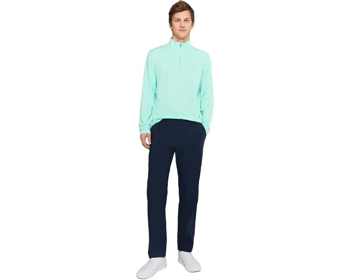 Vineyard Vines Полузип Performance Club из ткани с защитой от складок