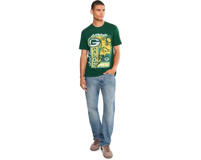Футболка Junk Food Clothing NFL Green Bay Packers Running Back Vintage