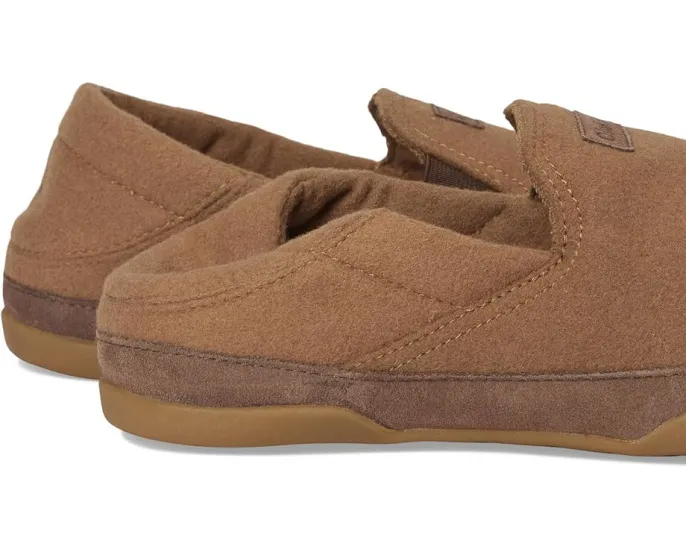 Тапочки OluKai Kalawa из чистой шерсти с подошвой для улицы и поддержкой свода стопы