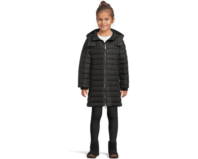 Куртка Burberry Kids Cecilia Puffer с капюшоном и утеплителем