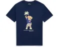 Футболка Polo Bear с мишкой из хлопкового джерси для старших детей Polo Ralph Lauren