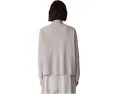 Свитер Eileen Fisher с V-образным вырезом из смесовой ткани с ворсом