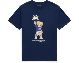 Футболка Polo Bear с мишкой из хлопкового джерси для старших детей Polo Ralph Lauren