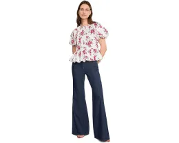 Джинсы 7 For All Mankind Retro Flare с высокой талией и расклешенными штанинами