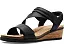 Clarks Kacha Wave сандалии на низком клине из мягкой кожи и контрастными ремешками