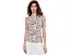 Топ с вырезом лодочкой Paisley из хлопка с эластаном Lauren Ralph Lauren