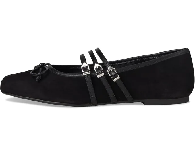 Балетки Schutz Arissa Strap с квадратным носком и ремешками на пряжках