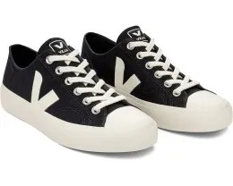 VEJA Wata II Low кроссовки из хлопка с контрастным логотипом
