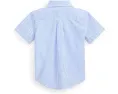 Полосатая рубашка из хлопкового пике для младенцев Polo Ralph Lauren Kids