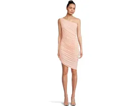 Мини-платье Norma Kamali Diana из стрейч-джерси с асимметрией