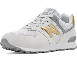 Детские кроссовки New Balance 574 с верхом из замши и сетки
