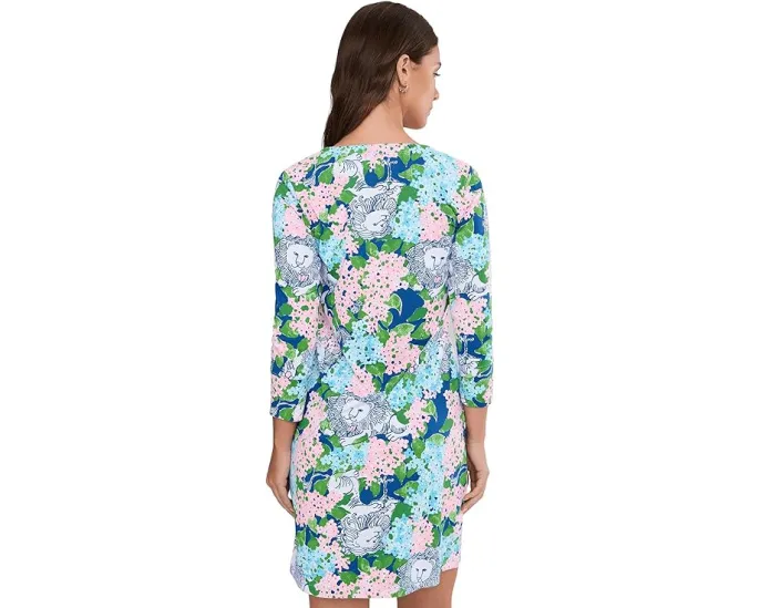 Платье Lilly Pulitzer Nadine с защитой UPF 50+ и влагоотводящей тканью ChillyLilly