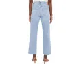 Джинсы AG Jeans Brinley с завышенной талией и прямым кроем Gold Country
