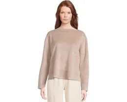 Свитер Eberjey Reversible Plush с необработанным краем и воротником-воронкой