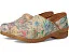 Веганские сабо Sanita Bio из переработанных материалов с цветочным принтом