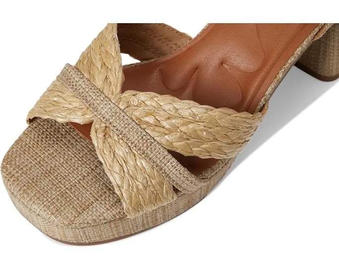 Сандалии Marrika Platform High Heel от Lucky Brand из денима с массивным каблуком и платформой