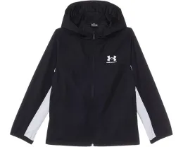 Детская куртка Under Armour Rival Woven с капюшоном и карманами