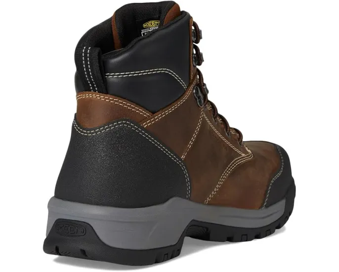 Рабочие ботинки KEEN Utility Evanston 6 дюймов (15.24 см) с композитным носком, водонепроницаемые, утепленные 400G