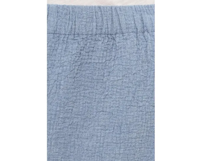 Широкие брюки Eileen Fisher до щиколотки из двойного переплетения органического хлопка