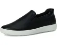 Кроссовки ECCO Soft 7 Easy Slip-On с эластичными вставками и технологией FLUIDFORM