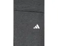 Детские брюки клеш Adidas Black Grey Melange с отворотом