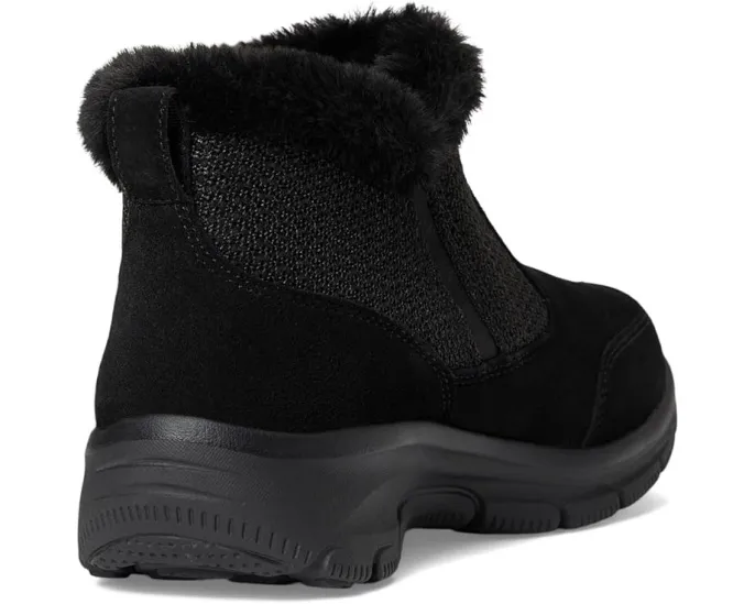 Ботильоны SKECHERS Easy Going Gentle Fall с замшевым верхом и вязаным свитером