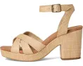 Босоножки TOMS Majorca Strappy на каблуке с ремешками и замшевым верхом