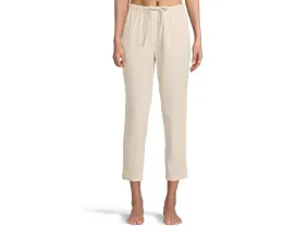 Брюки Barefoot Dreams из льняной смесовой ткани с эластичным поясом