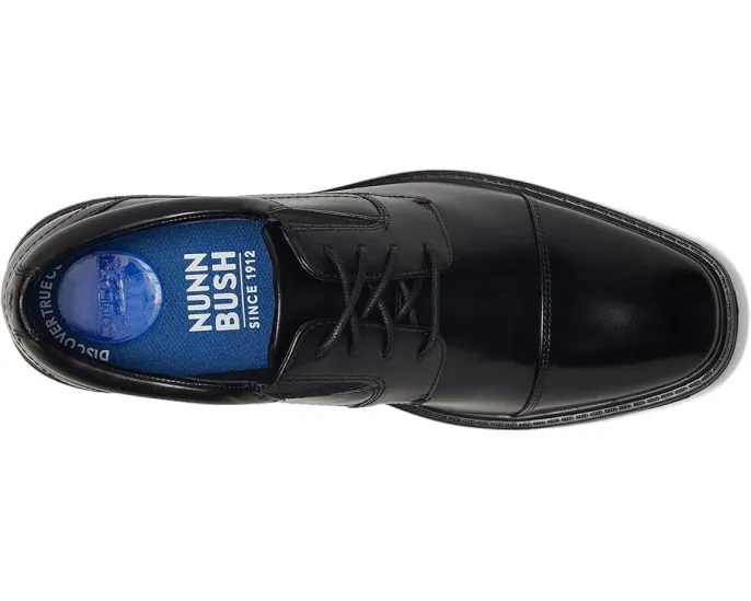 Туфли Nunn Bush Stark Cap Toe Oxford из кожи с мыском и памятью формы