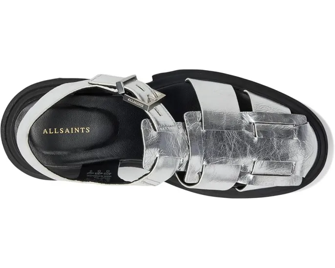 Сандалии AllSaints Tess в стиле рыболова с массивной подошвой