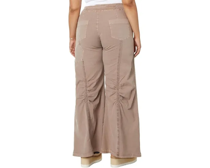 Широкие брюки XCVI Willowy Wide Leg из стретч-поплина