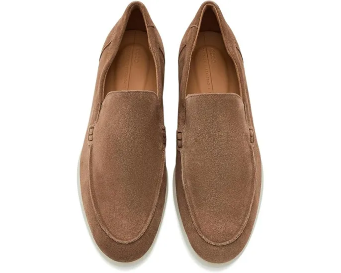 ECCO Verona мокасины-слипоны из замши с технологией Fluidform