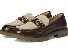 Лоферы Jessamey на удобном каблуке из гладкой кожи Journee Collection