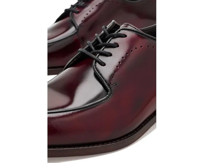 Мокасины J&M Collection Arrister из бордовой итальянской кожи