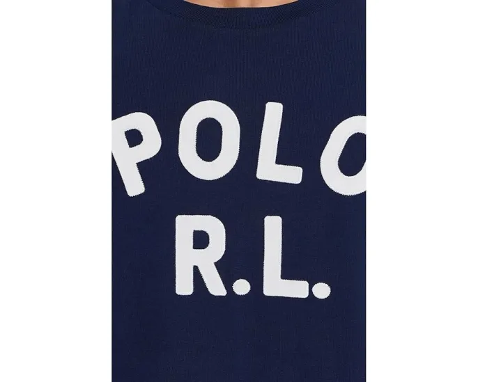 Футболка Polo Ralph Lauren Classic Fit с принтом и логотипом