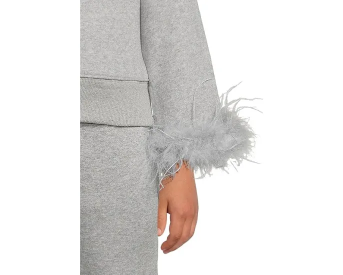 Спортивный комплект Grey Feather от Lola and The Boys с перьями