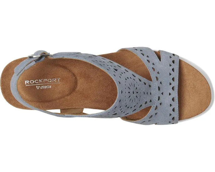 Сандалии-танкетки Rockport Belis с ремешком на щиколотке и поддержкой свода стопы