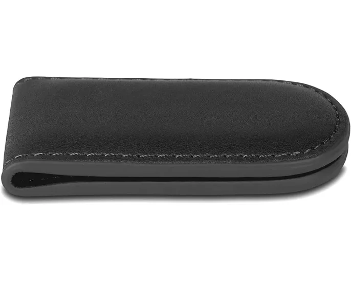 Денежный зажим Nappa Vitello Collection от Bosca с магнитной застежкой