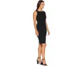 Calvin Klein Starburst Sheath Dress черное платье-футляр