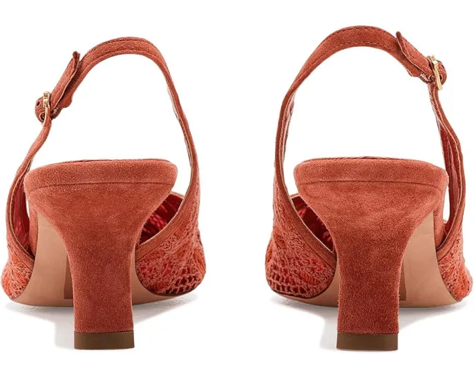 Sam Edelman Туфли Bianka Sling Mesh с камнями и регулируемой застежкой