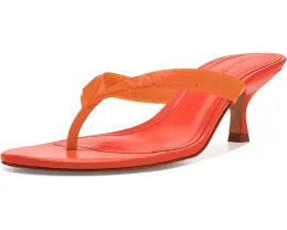 Босоножки Rob Heel Sandals от FARM Rio на каблуке с отделкой из поливинилхлорида